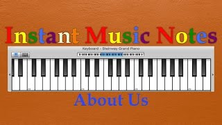instantmusicnotes.com - Music Notes Website