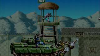 ガンフォース　２人プレイ T.MO ＆ ratio(GUNFORCE -BATTLE FIRE ENCULFED TERROR ISLAND-)