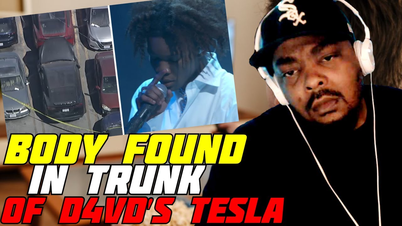 Body Found In Trunk Of Tesla Registered To D4vd - YouTube