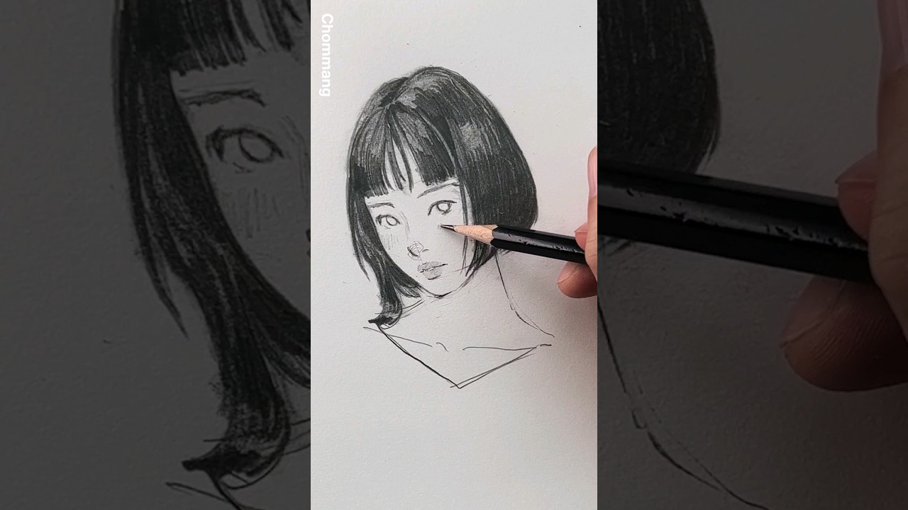 Sketching ASMR with Pentel Graphgear 1000 & Pencil
