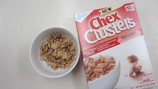 60 SECOND REVIEW: Chex Clusters Fruit & Oats Cereal
