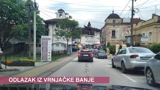 Odlazak iz Vrnjačke Banje. Od Vrnjačkih termi do izlaza iz Banje@FotoVoja Vrnjačka Banja