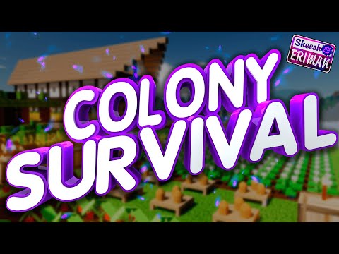 Colony Survival Бич Прохождение # 1 ➦  (Шутки, Мемы, Приколы) ➦ В Общем Подымает Настроение