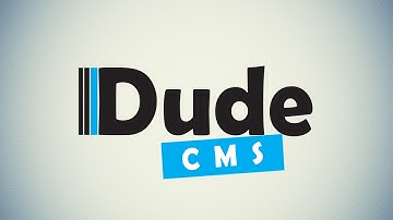 DudeCMS Official Video