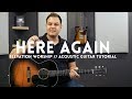 Here Again - Elevation Worship - Tutorial (acoustic guitar)