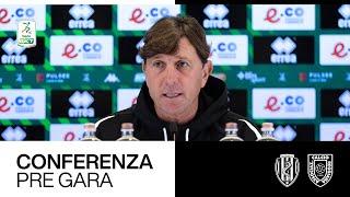 Cesena - Reggiana Conferenza Pre Gara Di Mister Mignani