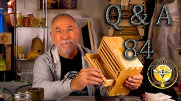 Backyard Beekeeping Questions and Answers 84 Queen Acceptance and more. Honey Bee winter setup.
