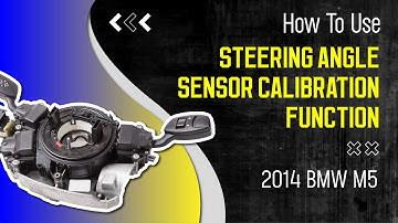 How to Use Steering Angle Sensor Calibration Function on SDS | 2014 BMW M5