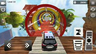 Police Jeep Racing Stunt 3D | 4x4 Car Ramp Stunt | Android Gameplay screenshot 2