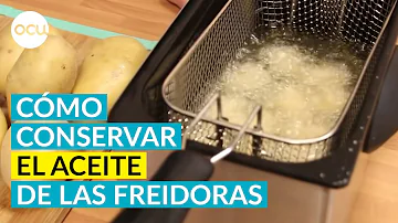 ¿Cómo conservar los alimentos fritos?