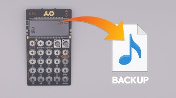 How To Backup The PO-33 KO! Like a PRO