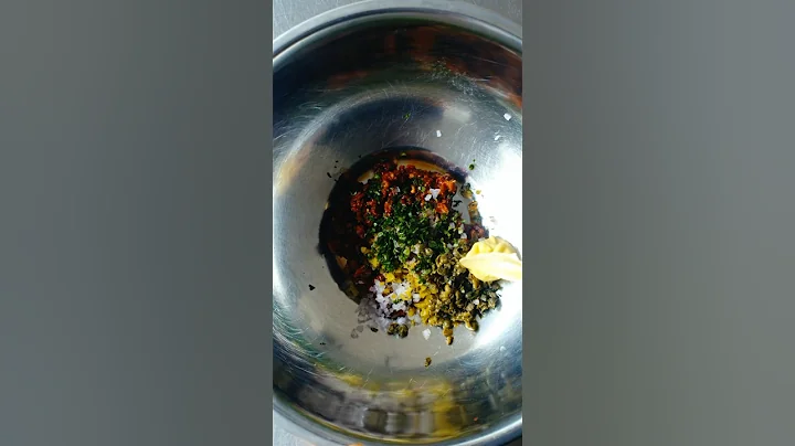 Cod with tomato tartar 🍅