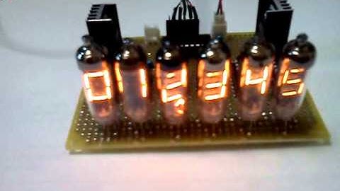 フィラメント菅(IV-9)の点灯