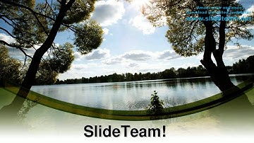 Lake And Sun Nature PowerPoint Templates Themes And Backgrounds ppt themes