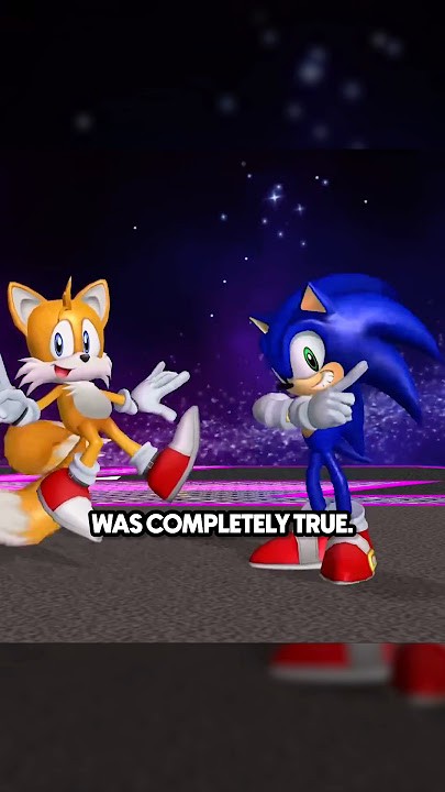 Sonic the Hedgehog and Tails in Melee