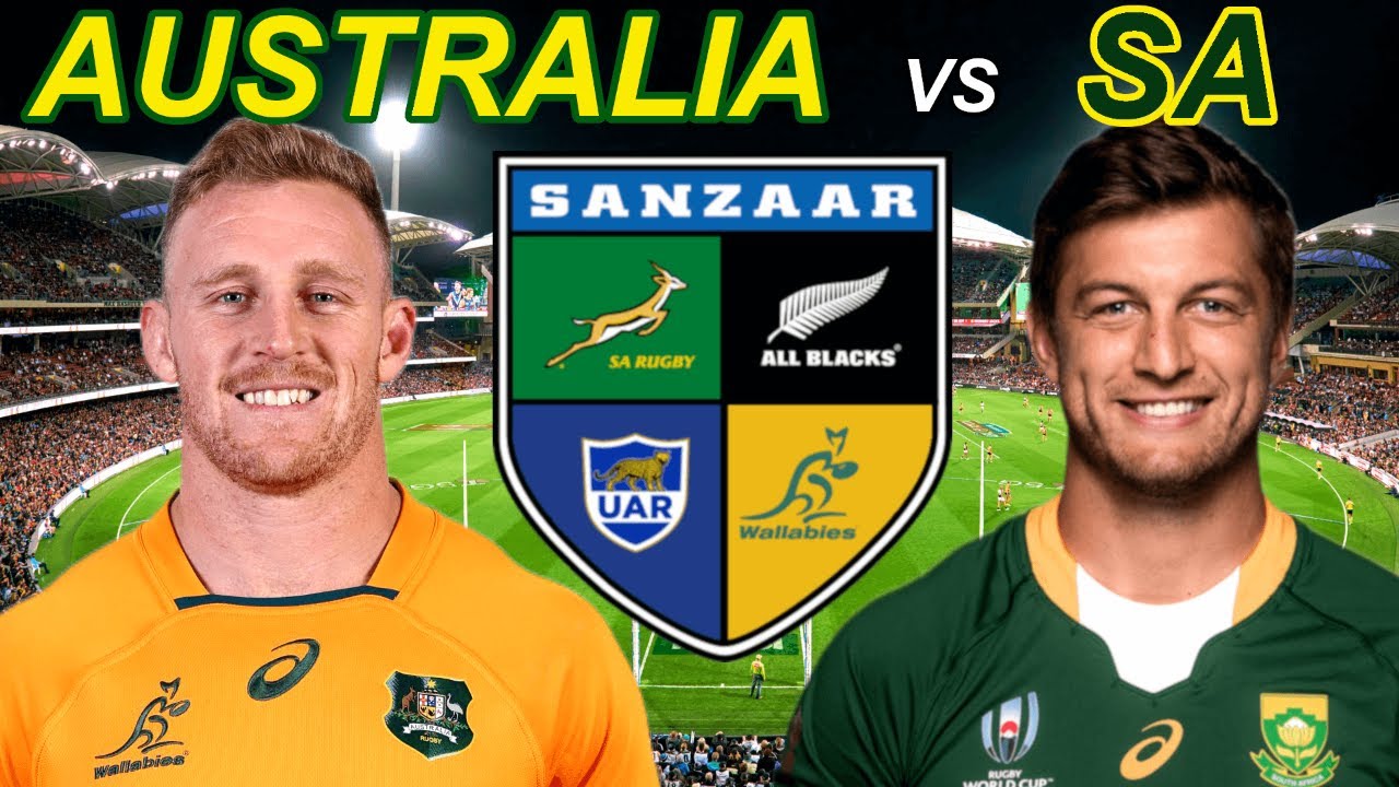 WALLABIES vs SPRINGBOKS 1st Test Rugby Championship 2022 Live Commentary