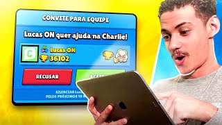 AJUDANDO o LUCÃO na sua CHARLIE 1000 no BRAWL STARS!