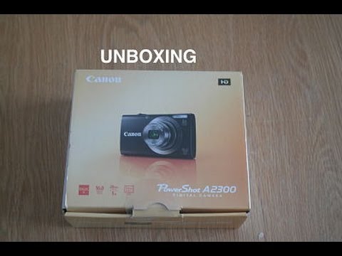 Canon PowerShot A2300 Unboxing! - YouTube