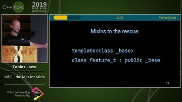 C++Now 2019: Tobias Loew “MFC - the M