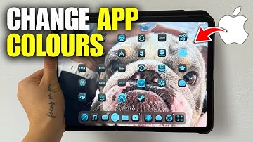 How To Change Apps Icon Color In iPad (Step By Step)