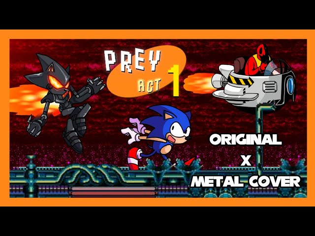 Stream FNF Sonic.Exe OST - Prey (1.0) Metal Cover By Anjer But the