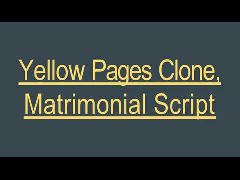 Yellow Pages Clone Script - ScriptStore in