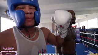 Best Clips of Bobby 'King' Green Sparring Bang Williams Today | 7-29-26