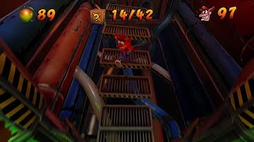 Crash Bandicoot N. Sane Trilogy - Crash Bandicoot 1 - 100% walkthrough - Cortex Power perfect run