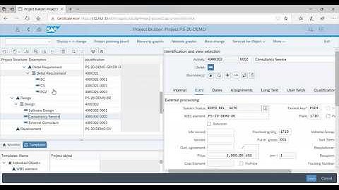 SAP S/4HANA - Maintain Settlement Rule in Project System