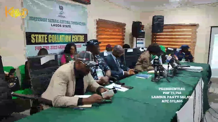 LIVE REPORT:  PETER OBI WINS LAGOS @ INEC LAGOS STATE COLLATION CENTER FOR 2023 ELECTION
