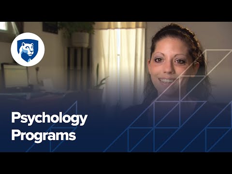 Video: ¿Penn State ofrece psicología?