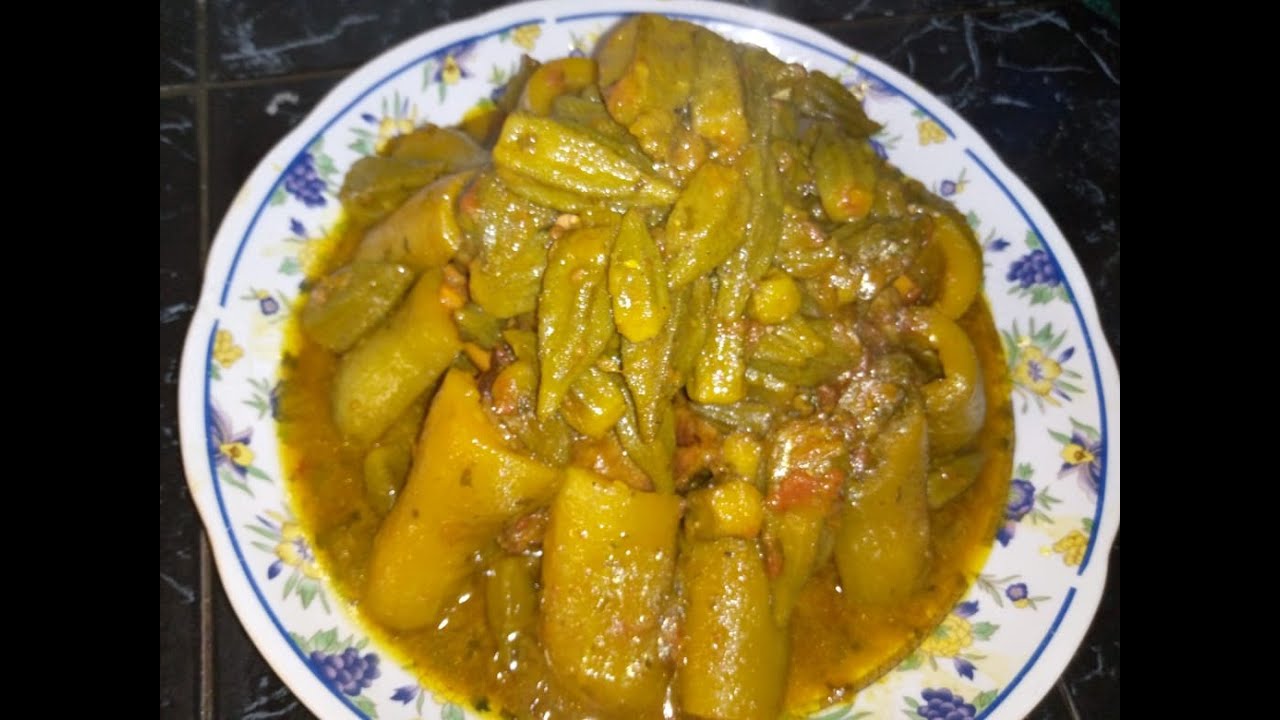 اللحم بالملوخية و السلاوي على الطريقة المغربية 🥩🥩