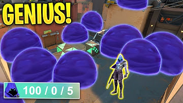 Valorant: When Omen mains make GENIUS PLAYS! - 200IQ Teleports & OP Smokes - Valorant Moment Montage