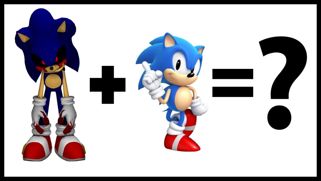 Combining 7 Sonic Characters Into 1! Sonic, Tails, Knuckles, Shadow, Silver,  Amy, Blaze 