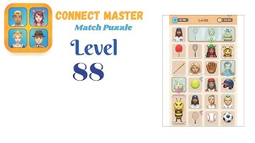 Connect Master Level 88 | Match Puzzle | Visual Logic Puzzle Gameplay 🧠✨