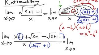 Evaluating Limits Algebraically