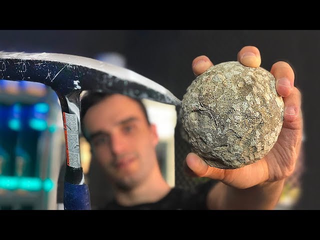 Dr nozman j'ouvre une belle geode mexicaine !