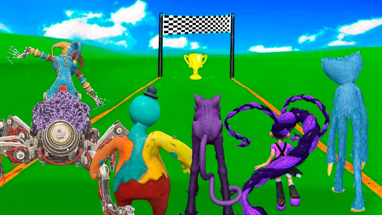 ¿Quién es el MÁS RAPIDO de TODOS LOS POPPY PLAYTIME? - Garry's Mod