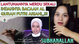 Subhanallah!! The Beauty of Putri Ariani's Quran Recitation, Surah Ar-Rahman 1-10, DAA 6 Final Au...