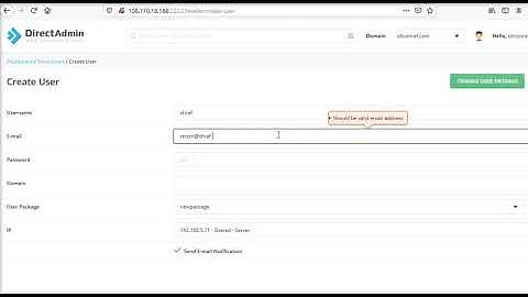 How to create a user in direct admin web hosting control panel - Silicon House Hosting Review-2020