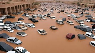 In one night, a flood turns the city into ruins! Terrible storm in Samail, Oman