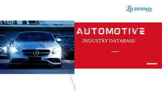 AUTOMOTIVE industry database | Automobile industry Email list | Automobile Industry