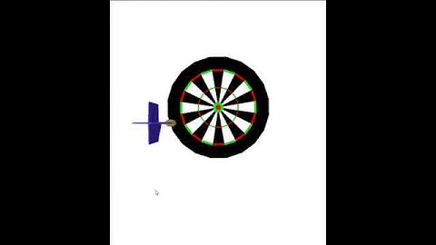 Creative Coding 2: basic dart game with traer pysics | Dirk Widmann