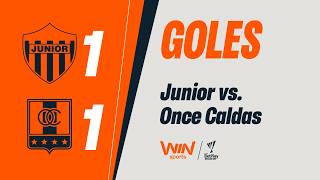 Junior vs. Once Caldas (goals) | Liga BetPlay Dimayor 2026-2 | Matchday 6