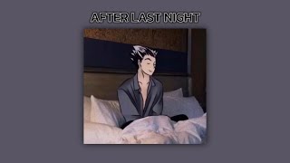 After Last Night  Bruno Marsanderson Paak       