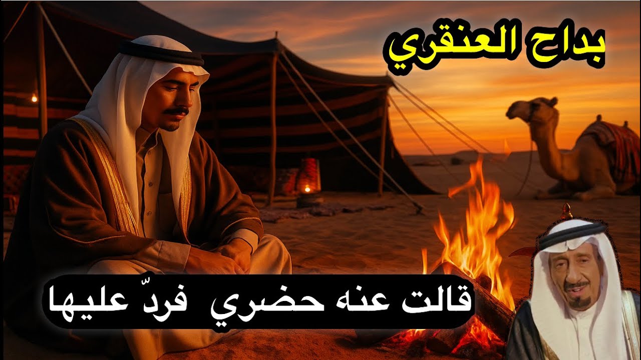 بداح العنقري : قالت عنه بدويه هذا  خيال حضري  ولا ينتخى به وقت الشدة فكان رده .. محمد الشرهان #قصص