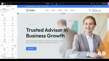 How to change the color Consulting Business demo