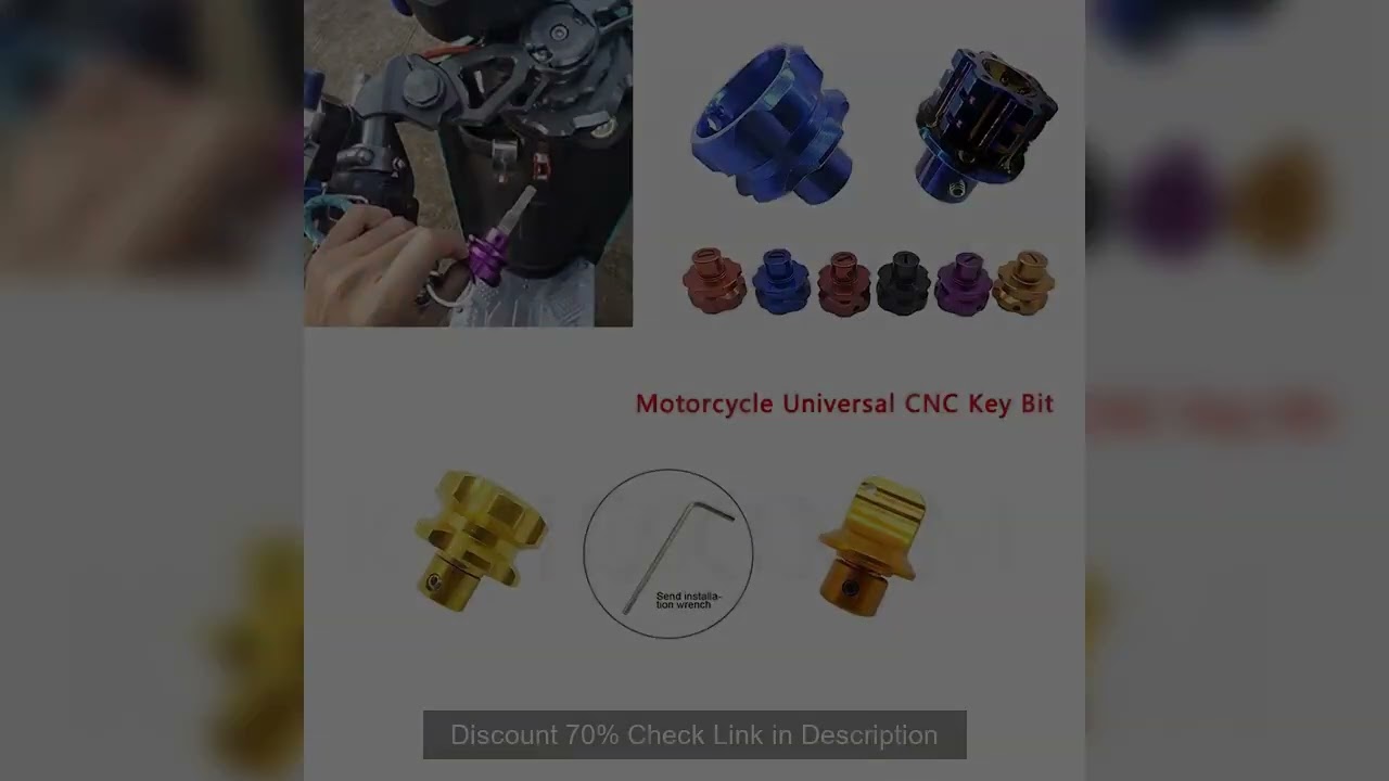 Pentagonal Hexagon Key Head Cover Decorative Key Ring Car Accessory Motorcycle Universal Keychain Mo