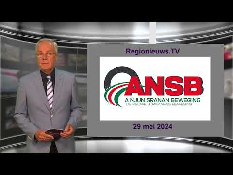 Regionieuws TV Suriname  -Nieuwe politieke speler ANSB -Guillermo Samson -NPS verwarring registratie
