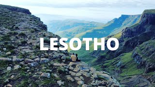 LESOTHO TRIP VIA SANI PASS | ENGAGEMENT HONEYMOON | HIKING &amp; HORSE RIDING | South African YouTuber